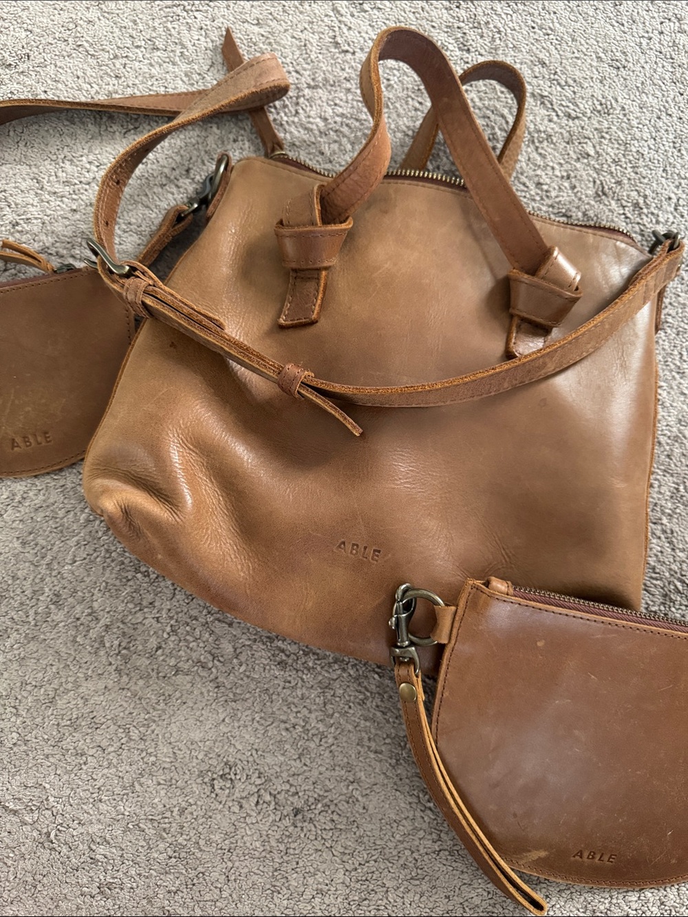 ABLE Leather Set